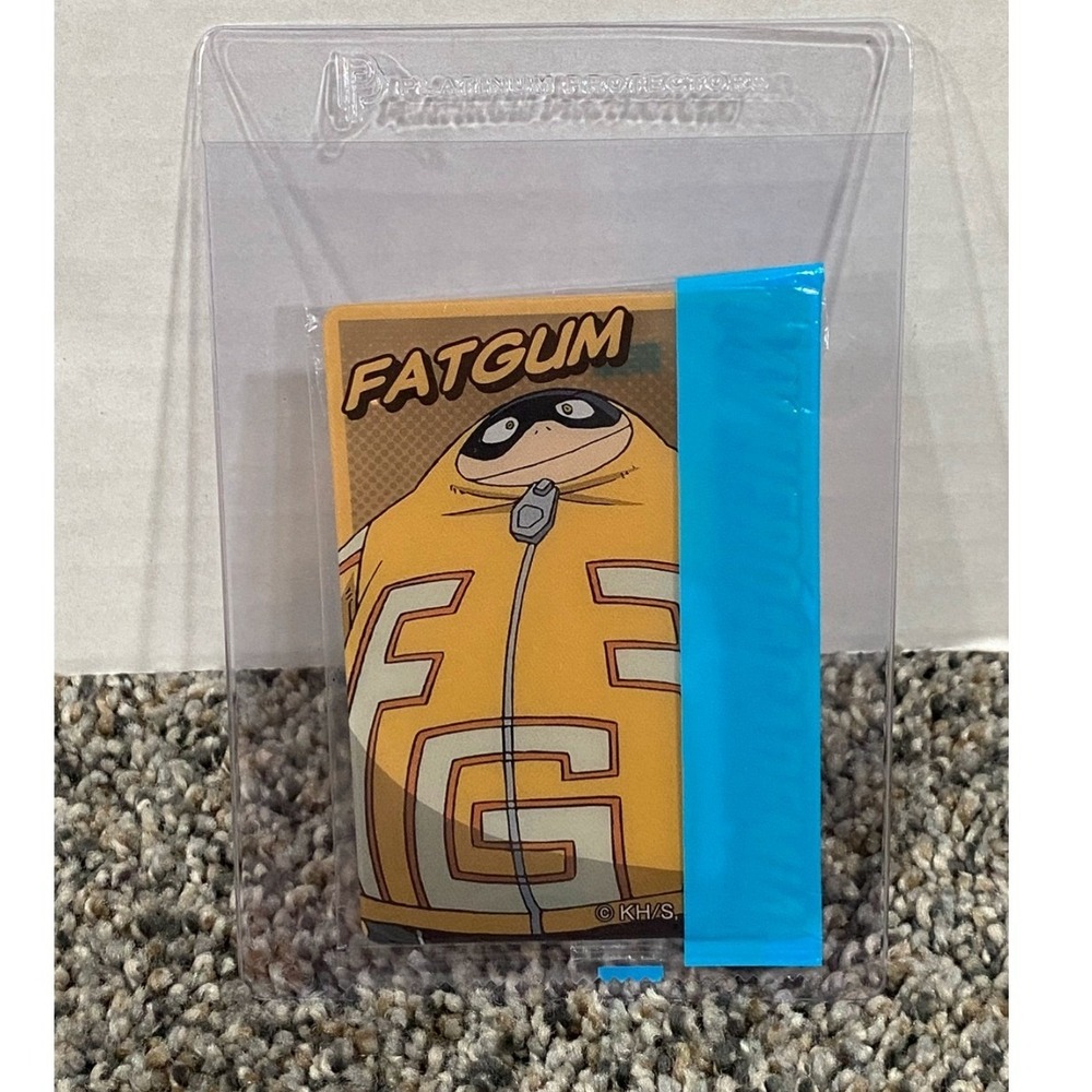 My Hero Academia Trading Card Fatgum Sealed Anime Collectible Yellow NIP
